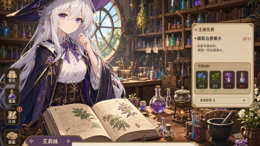 魔女秘药 记录本线索 页面配图 5