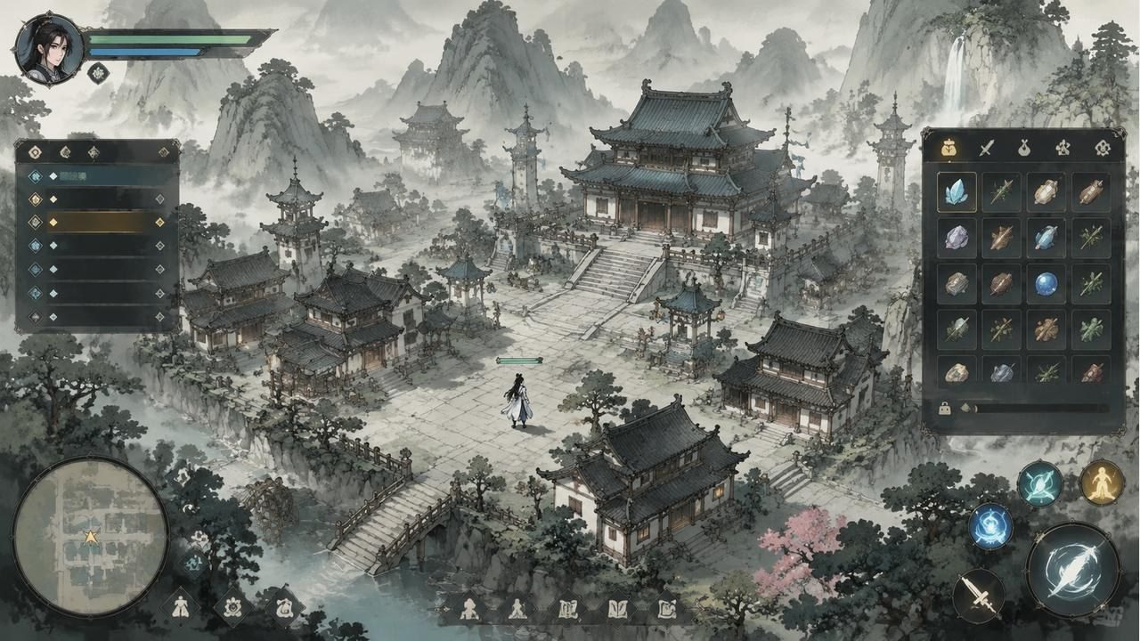 鬼谷八荒 场景演出 展示图