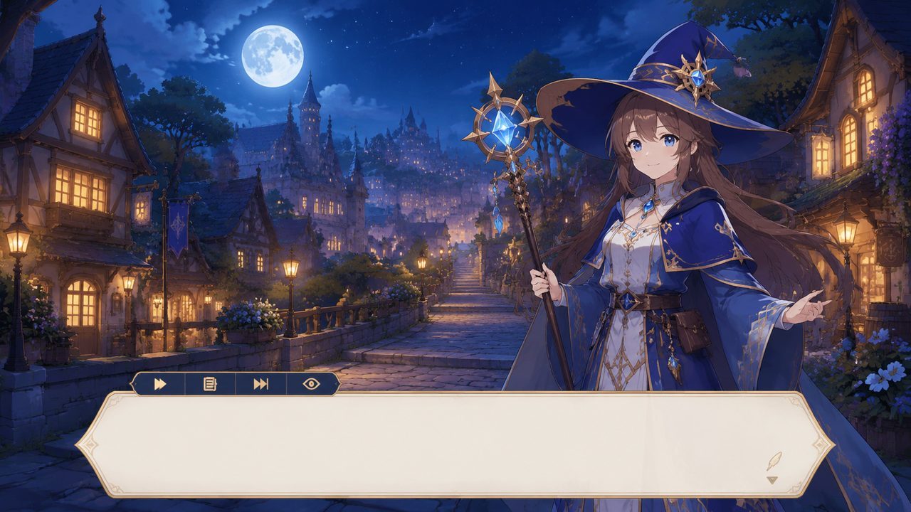 魔法师露娜 角色成长 演示图 7