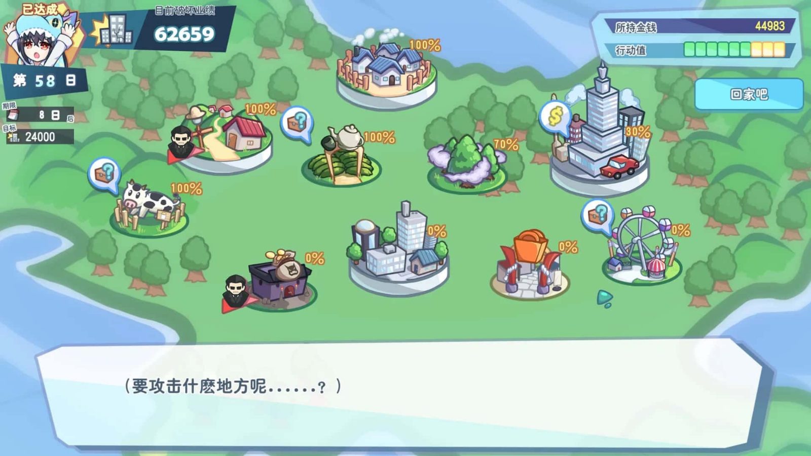 怠惰的怪兽公主不想工作 故事片段 页面配图 1