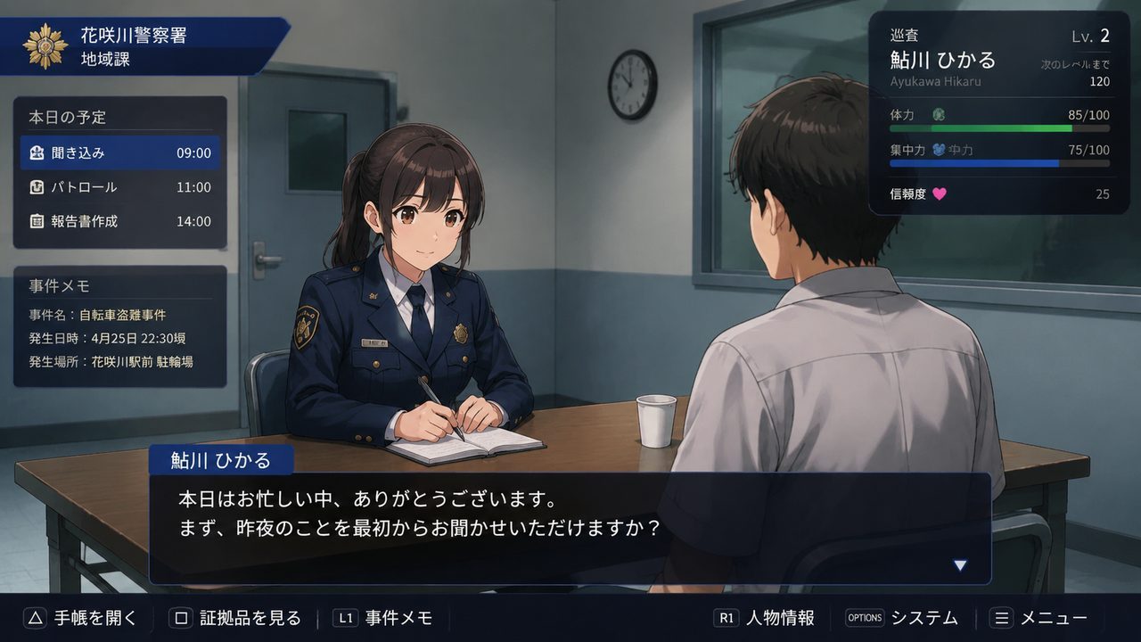 极道无赖EX 女警鮎川光 实机画面 实机截图 6