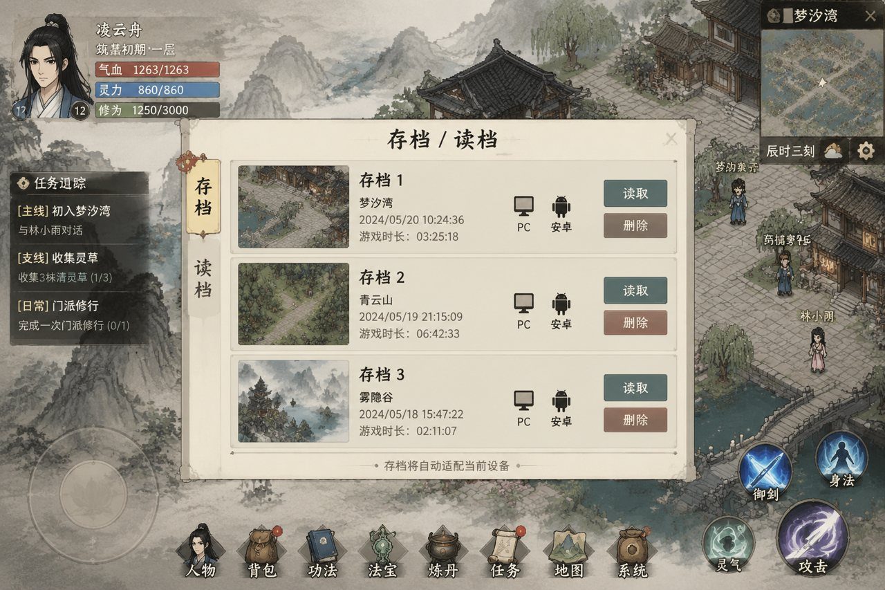 谪仙索欢录 玩法展示 演示图 5