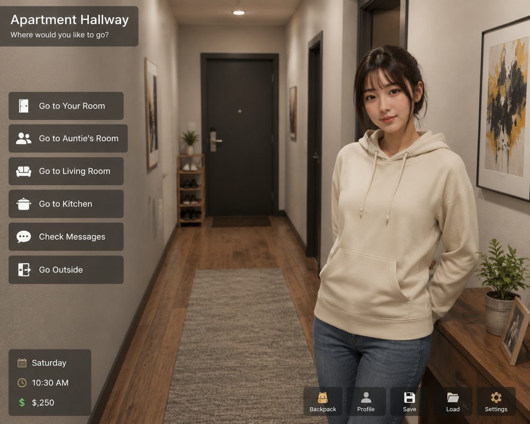 我的可爱表姐 角色路线 玩法截图 3